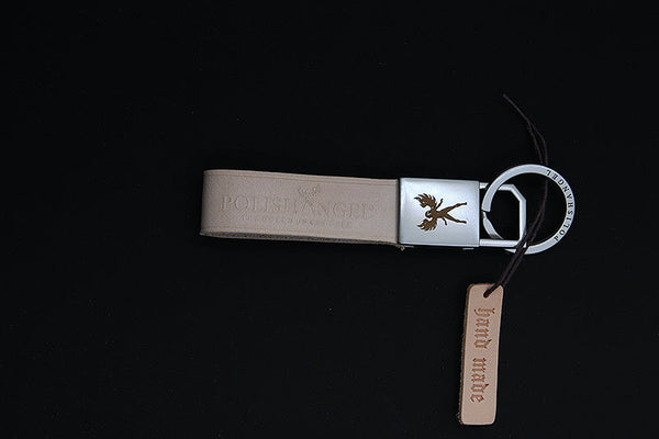 *NEW* POLISHANGEL | LEATHER KEYCHAIN
